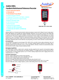 Thumbnail of document Data Sheet - 260Ex Handheld Multichannel Reference Recorder